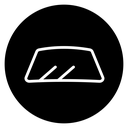 Car windscreen icon