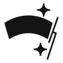 Car windscreen wiper icon