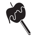 Caramelized apple icon