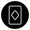 Card-diamond icon