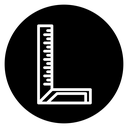 Carpenter ruler icon