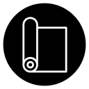 Carpet roll icon