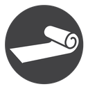 Carpet roll icon