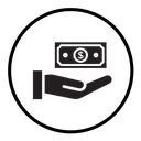 Cash bonus icon