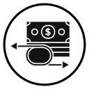 Cash flow icon