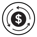 Cash flow icon