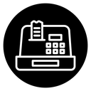Cash register icon