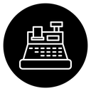 Cash register 2 icon