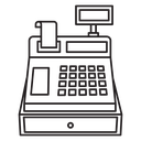Cash register icon