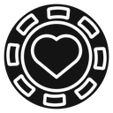 Casino chips icon
