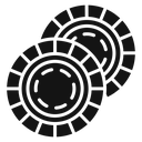 Casino chips icon