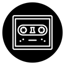 Cassette tape 3 icon