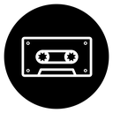 Cassette tape icon
