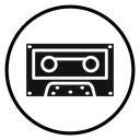 Cassette tape icon