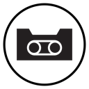 Cassette tape icon
