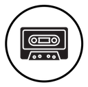 Cassette tape icon