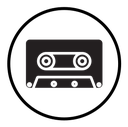 Cassette tape icon