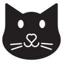 Cat face icon