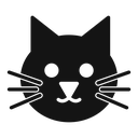 Cat face icon