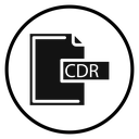 CDR File Document icon