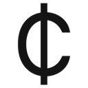 Cedi sign 2 icon