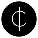 Cedi sign icon