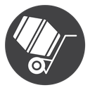 Cement mixers Black Filled icon