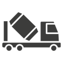 Cement truck icon