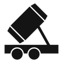 Cement truck icon