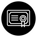 Certificate icon