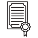 Certificate icon