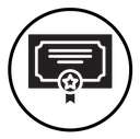 Certificate icon