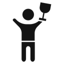 Champion Black Filled icon