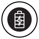Charging battery icon