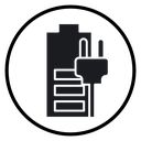 Charging battery icon