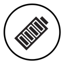Charging battery icon
