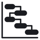Chart gantt 2 icon
