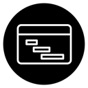 Chart gantt icon