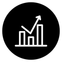 Chart histogram 2 icon