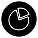 Chart pie 2 icon