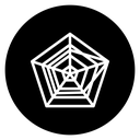 Chart-radar 4 icon