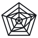 Chart-radar icon