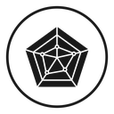 Chart-radar icon