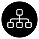 Chart tree 2 icon