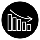 Chat arrow down icon