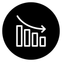 Chat arrow down 2 icon