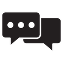 Chat bubble icon