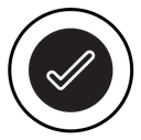 Check sign icon