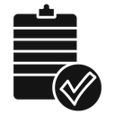 Check sign icon