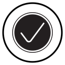 Check sign icon
